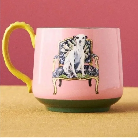 Hand Painted Anthropologie x Raphael Balme Ceramic Mug - Picture 1 of 7